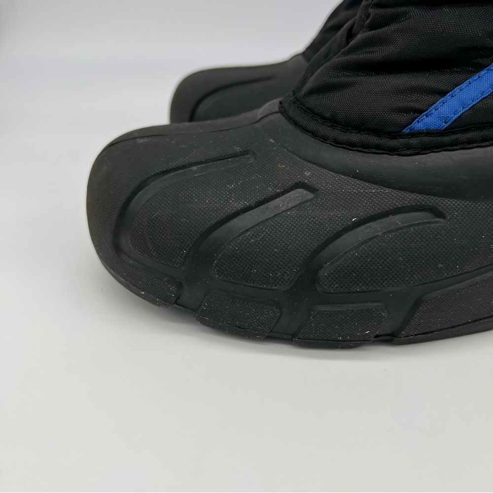 Sorel Flurry NY1810-010 Insulated Lined Black/Blue Snow Winter Boots Size 6 - Picture 10 of 16